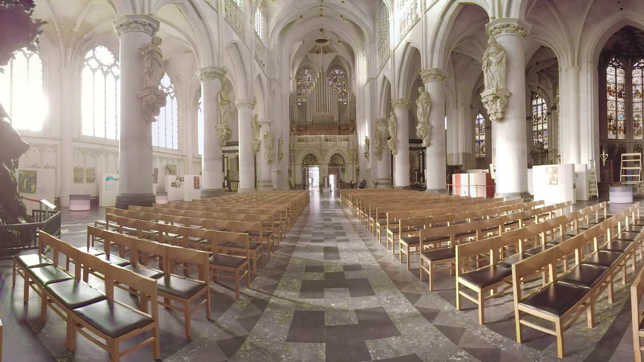 360° video organist Peter Pieters speelt Bach in de Sint Rombouts kathedraal Mechelen