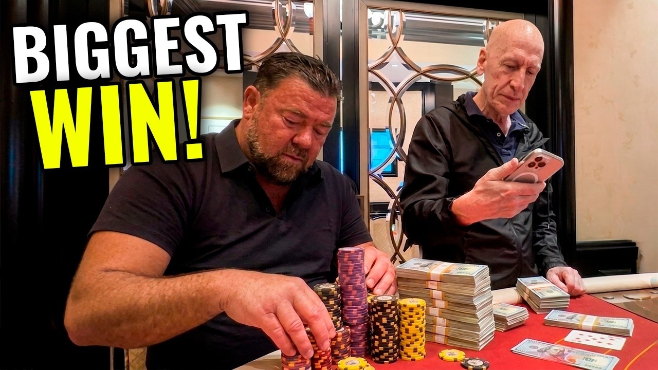 Безумная игра в блэкджек на 10 000 долларов в отеле Venetian Las Vegas (крупнейший выигрыш)
