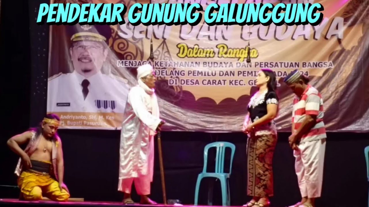 Pendekar Gunung galunggung Ludruk budhi Wijaya live Ds Carat Raos Gempol Pasuruan.