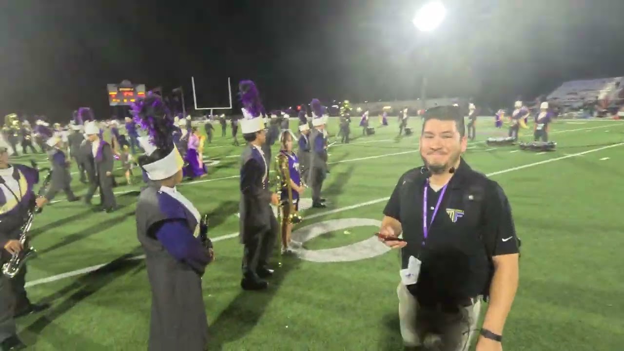 Marble Falls Halftime Baritone Cam! (9/12)