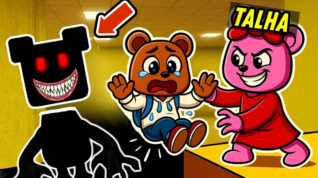 BACKROOMS'da Talha Bana İHANET ETTİ😢| Super Bear Adventure Gameplay Hide and Seek