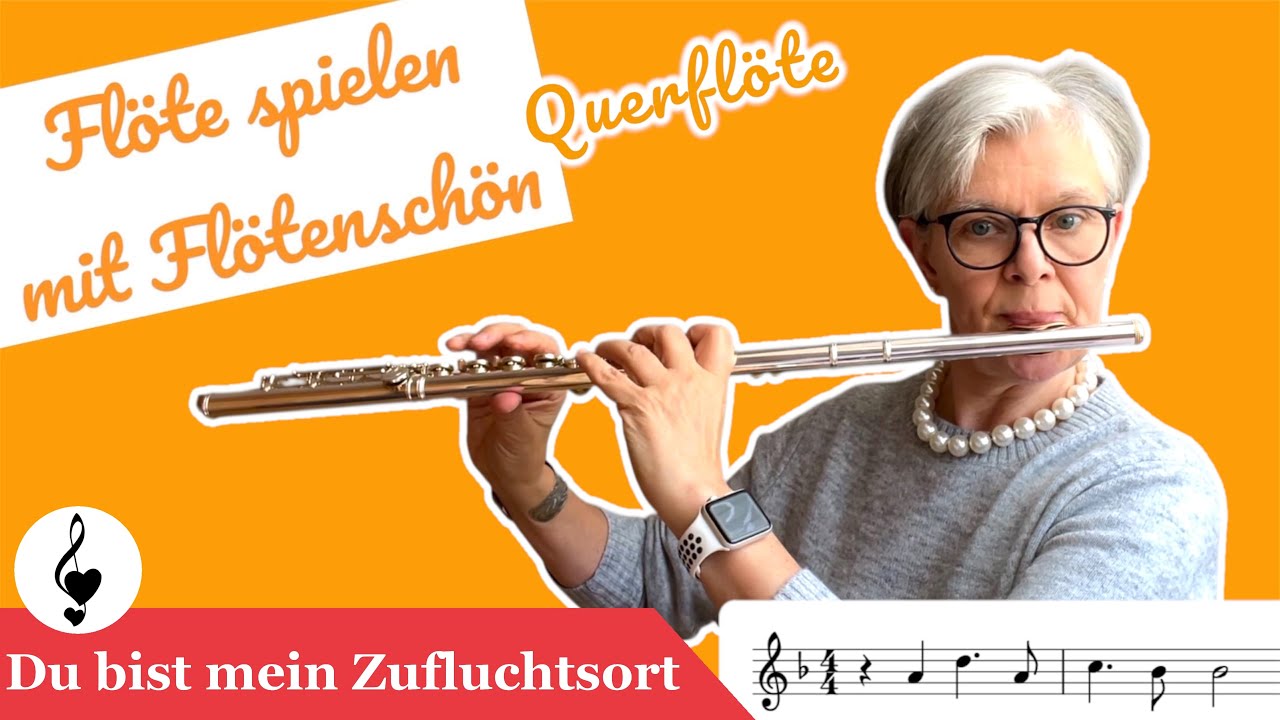 Zufluchtsort | zum Mitspielen | #gospelmusic #sheetmusic #flöte #bible #jesus 