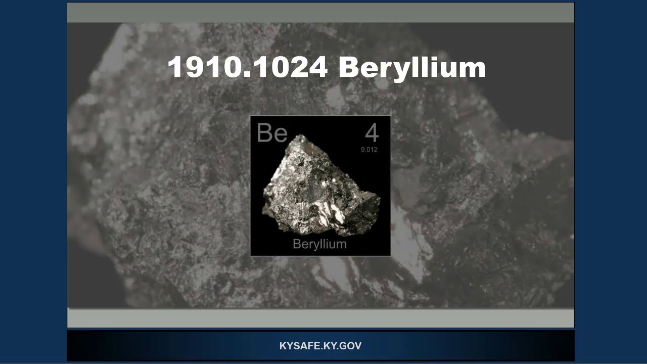 SWS   Beryllium Webinar Video Version