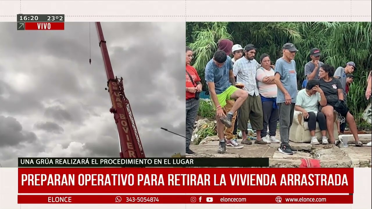 Preparan operativo para retirar la vivienda arrastrada-ELONCE-19/02/2026