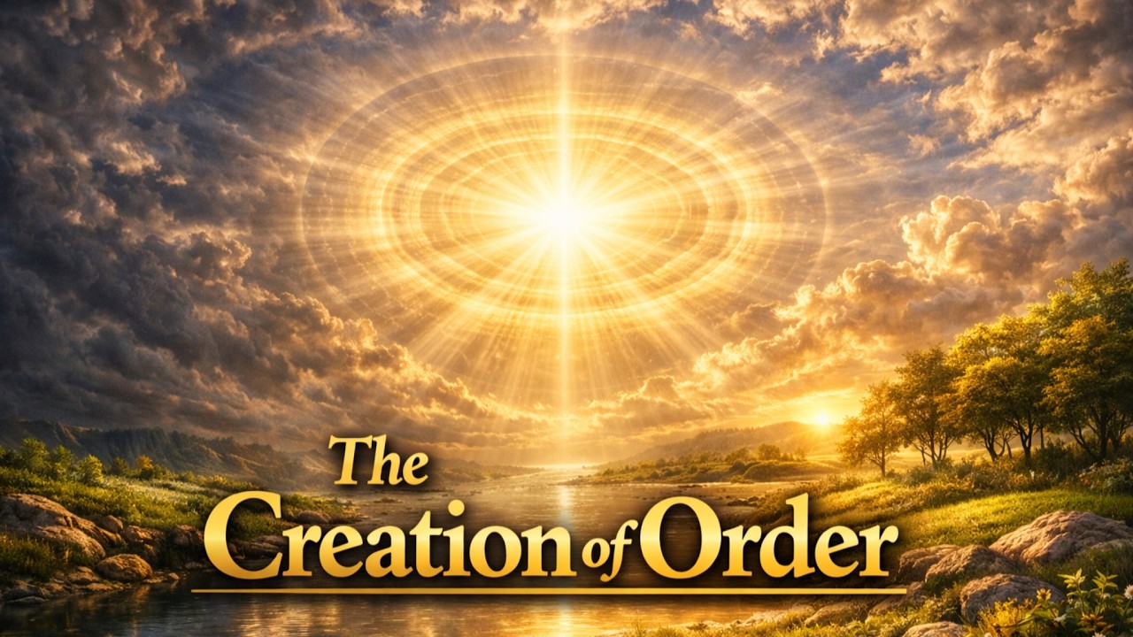 Genesis 1: Creation - From Chaos to Order | Cinematic 4K Bible Visuals (3.5 Min)