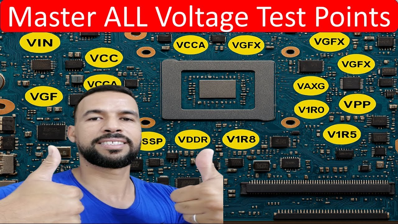 Live Voltage Test Like NEVER Before! Discover ALL Motherboard Test Points