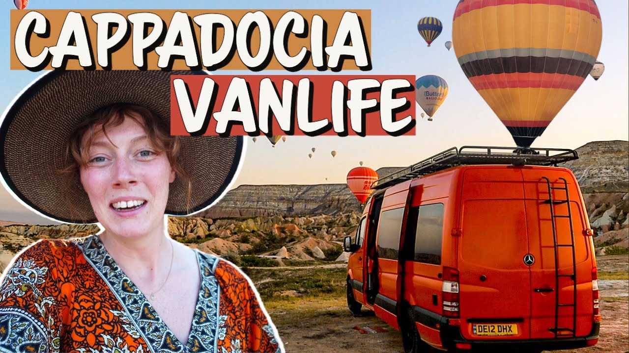 The BEST camping spot in THE WORLD (Vanlife Cappadocia Turkey)