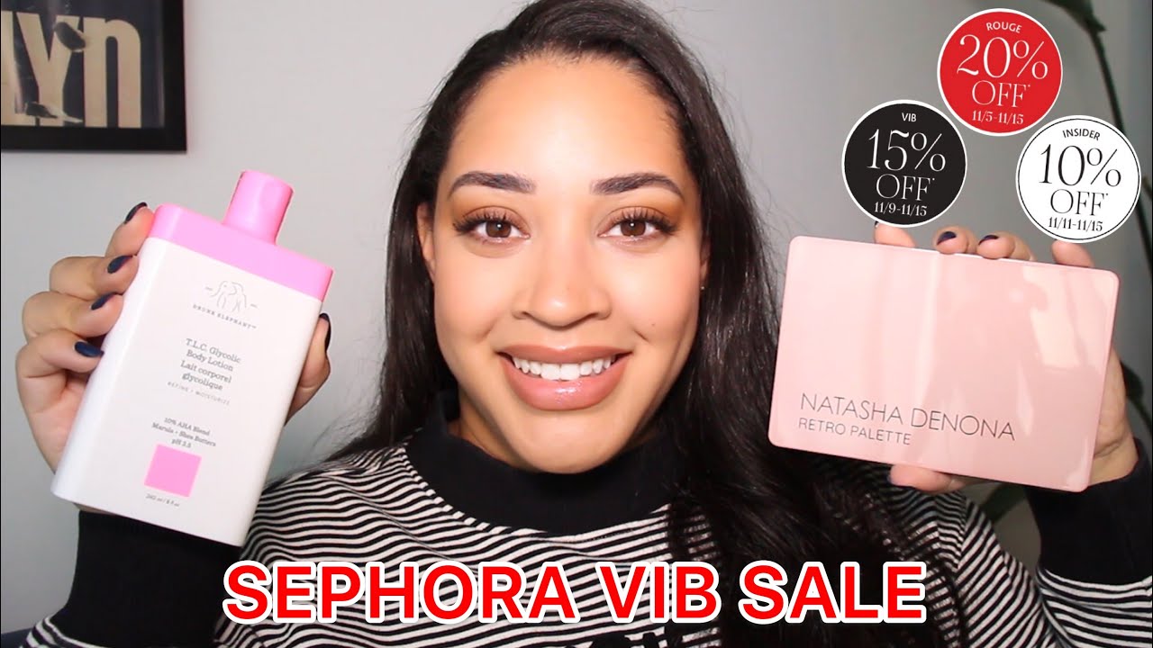 Sephora Haul and VIB Sale Recommendations | November 2021
