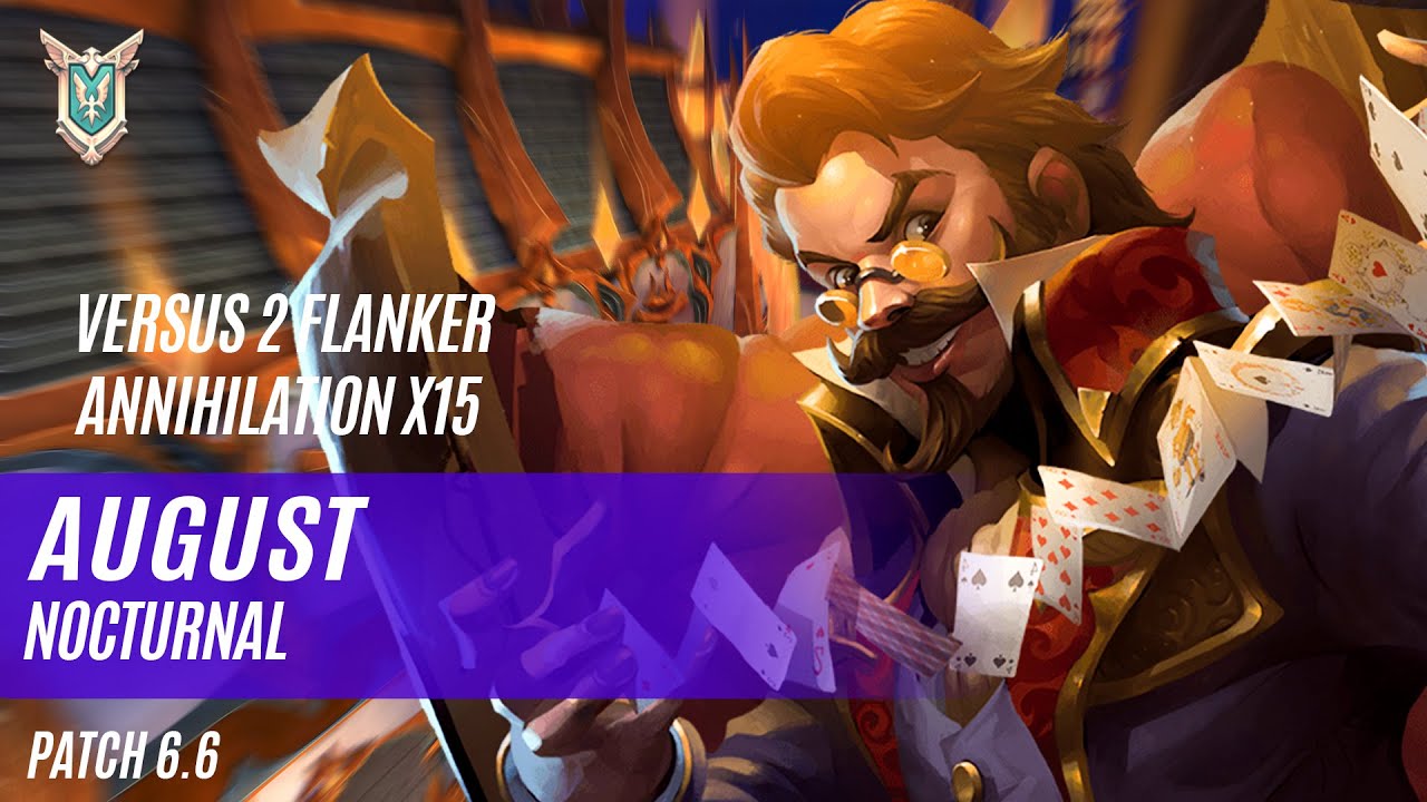 AUGUST STRIX VS UNBELIVABLE ANDROXUS ANNIHILATION X15 PALADINS COMPETITIVE (MASTER) NOCTURNAL