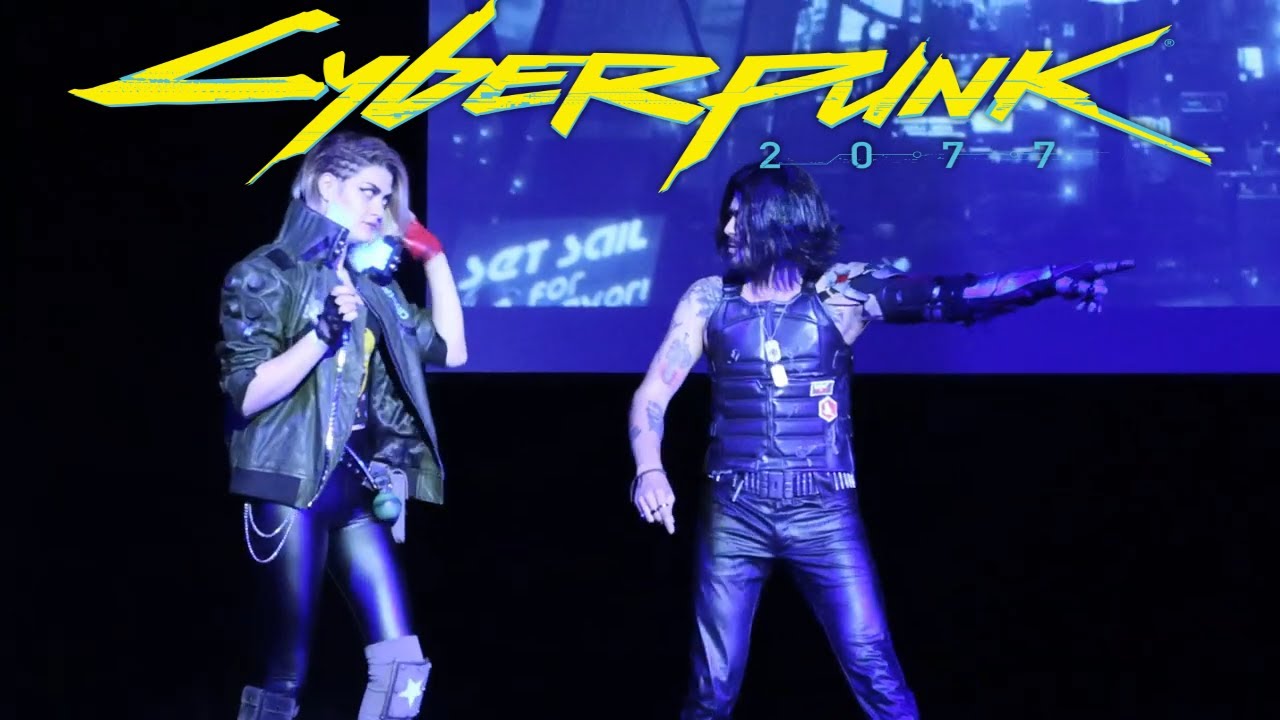 Cyberpunk 2077 V and Johnny Silverhand Cosplay by Nova, alvey_alvarez