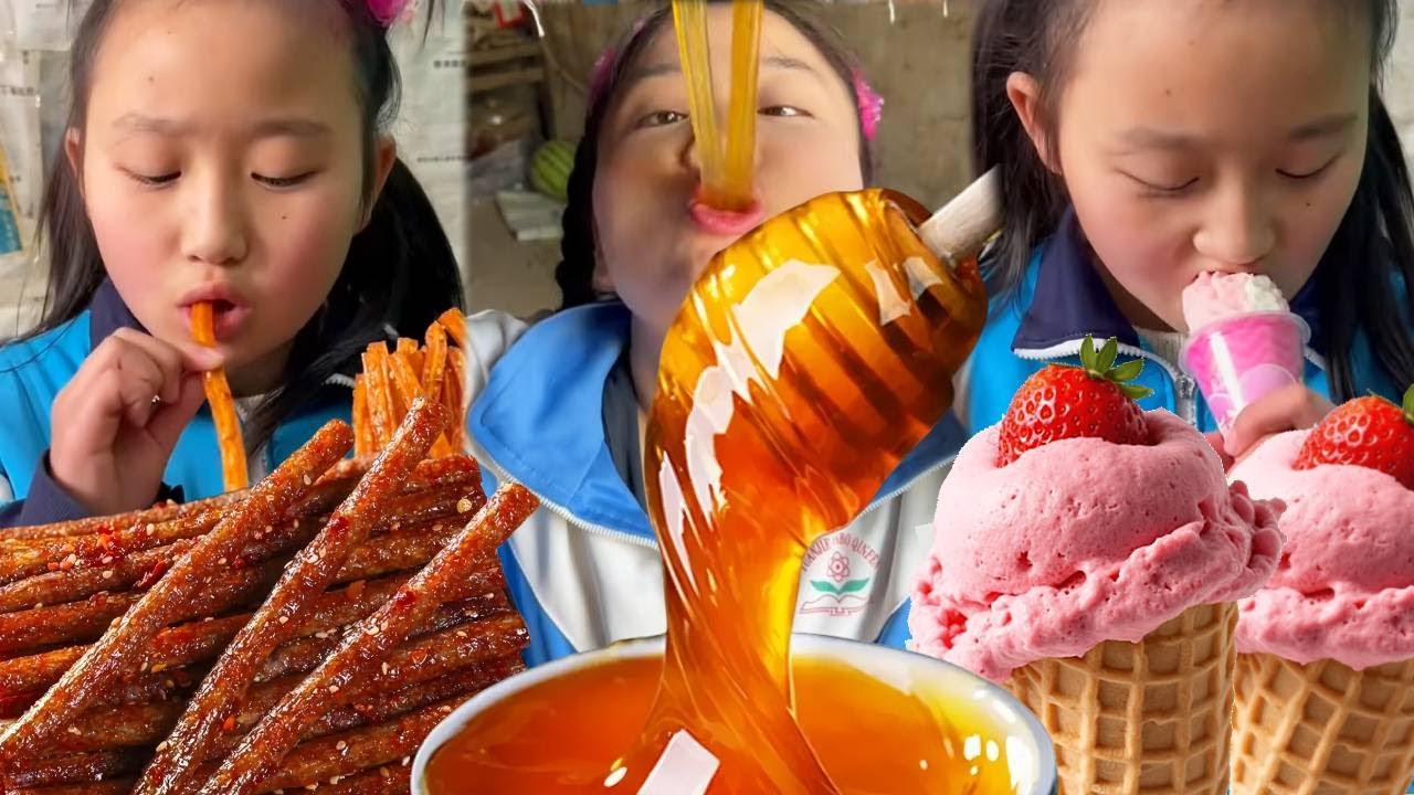 Kumpulan video TikTok camilan Tiongkok jaman dulu, kompilasi camilan Tiongkok masa kecilEP730