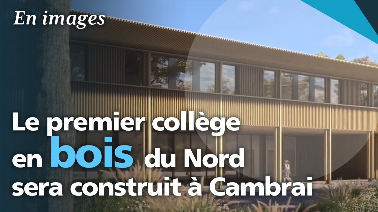 Découvrez en images le futur collège Paul Duez de Cambrai