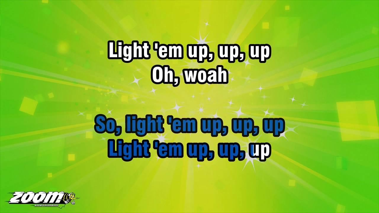 Fall Out Boy - My Songs Know What You Did In The Dark - Karaoke Version from Zoom Karaoke