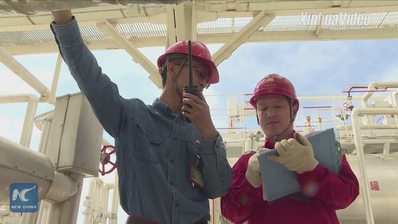 Major natural gas well starts production in China's Xinjiang