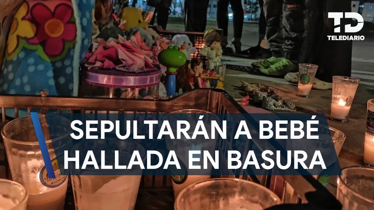 Bebé abandonada en un bote de basura en Tlajomulco será sepultada por vecinos