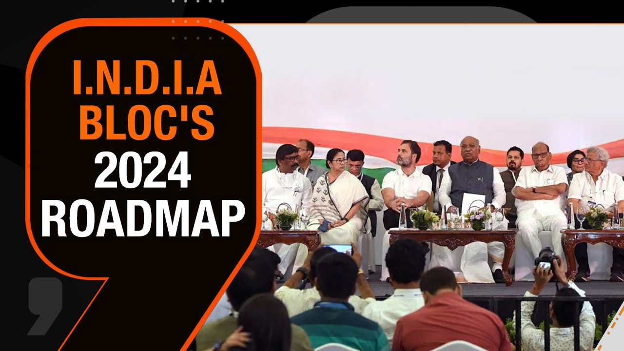 Mumbai | Opposition I.N.D.I.A Bloc Unveil The Outcome of Their 3rd Meeting | News9