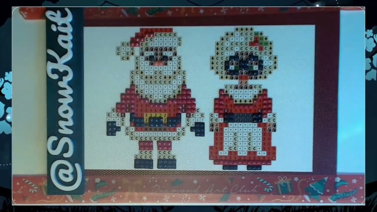 Seasons of Merriment Mini Dazzles: Santa and Mrs. Claus