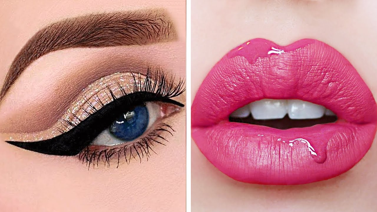 Satisfying Lipstick & Eye Makeup Ideas | 2024 Pretty Makeup Look | Makeup Inspiration Ideas #8