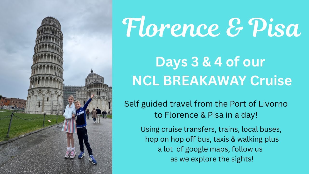 Visit Florence & Pisa using public transport from Port Livorno