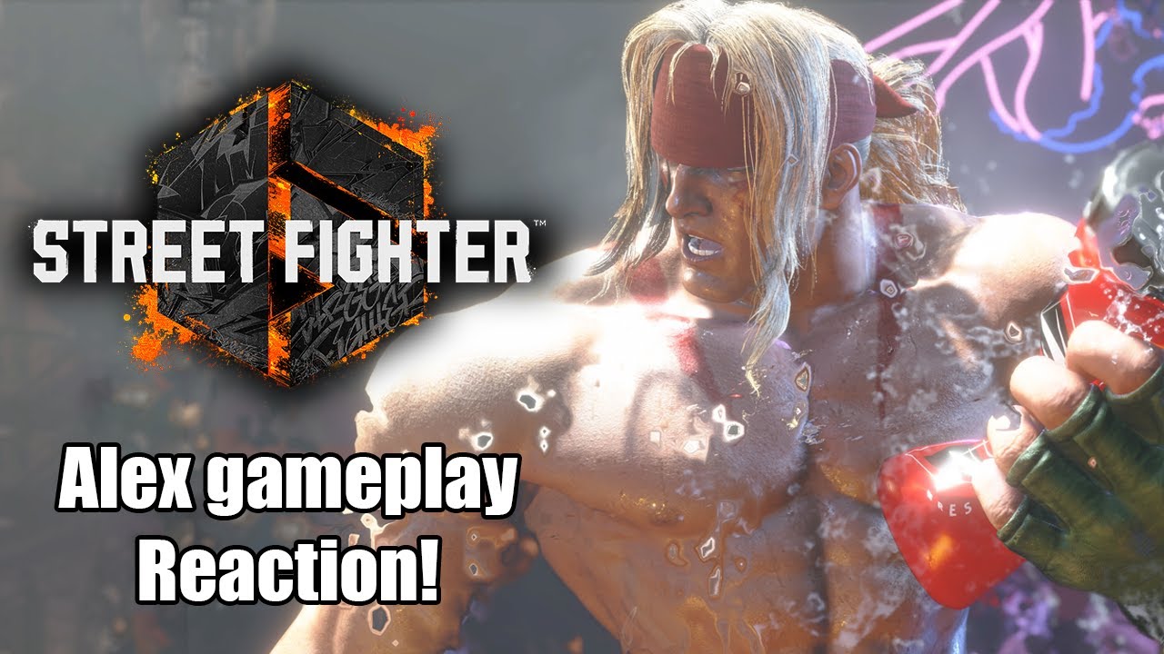 ЛУЧШИЙ ПЕРСОНАЖ В SF6! - Реакция на трейлер геймплея Алекса в Street Fighter 6!