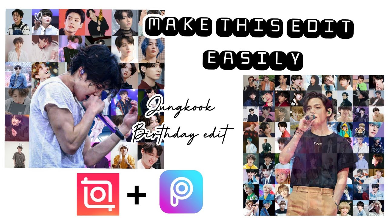 How to edit mosaic photo frame? | Mosaic photoframe | inshot and picsart |