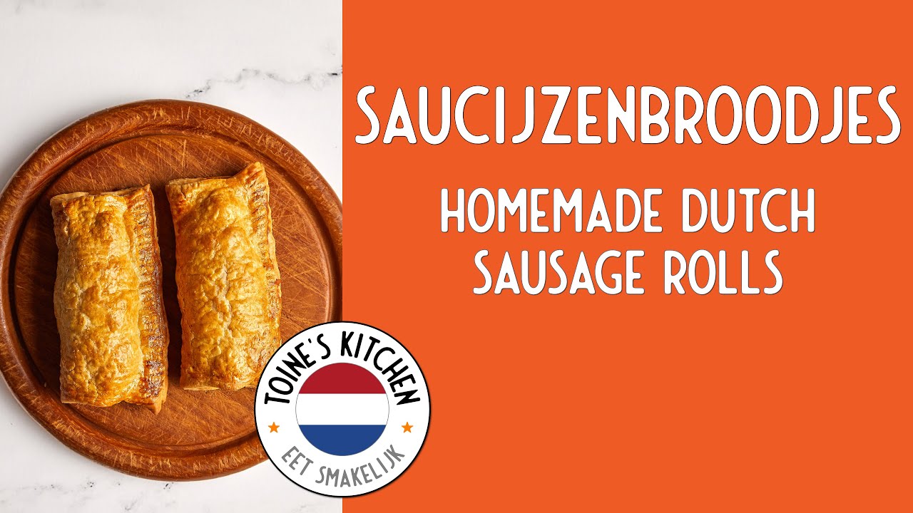 Как приготовить Saucijzenbroodjes: домашние голландские колбаски в тесте