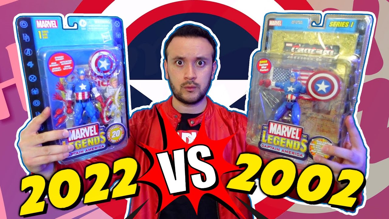 EL PRIMER CAPITAN AMERICA DE MARVEL LEGENDS QUE EXISTIÓ (20th Anniversary) // Geezuz González
