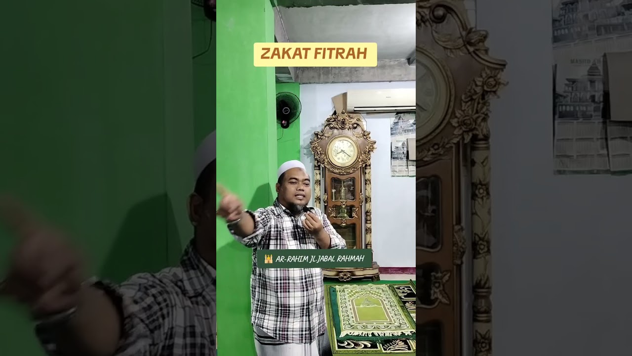 CERAMAH RAMADHAN 72🔵 ZAKAT FITRAH #amaljariyahindonesiapalu ☪️