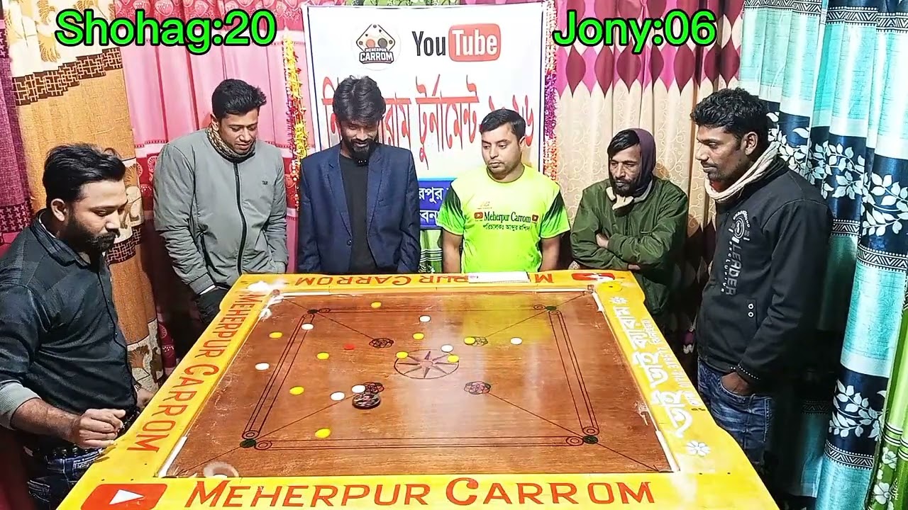 ❤️নিউ ক্যারাম টুর্নামেন্ট ২০২৬. সিরিজের দ্বিতীয় গেমে কি কুষ্টিয়ার সোহাগ ভাই সমতায় ফিরবে? দেখতে থাকুন