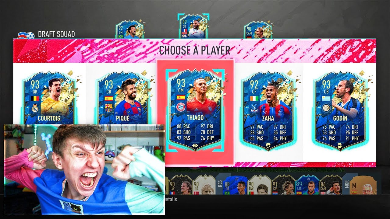 195 RATED COMMUNITY TOTS FUT DRAFT!!!! (FIFA 20)