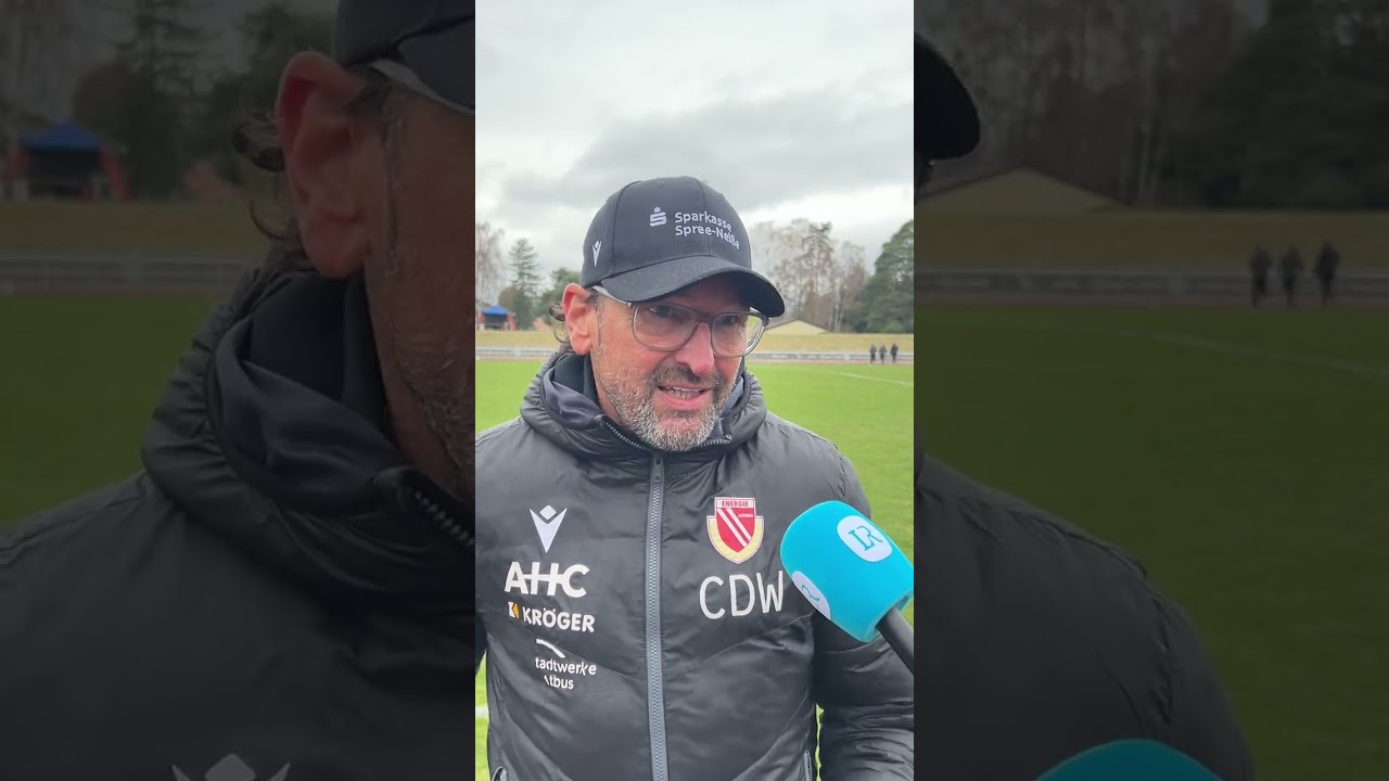 Claus-Dieter Wollitz nach 5:0 in Blankenfelde | Analyse Energie Cottbus