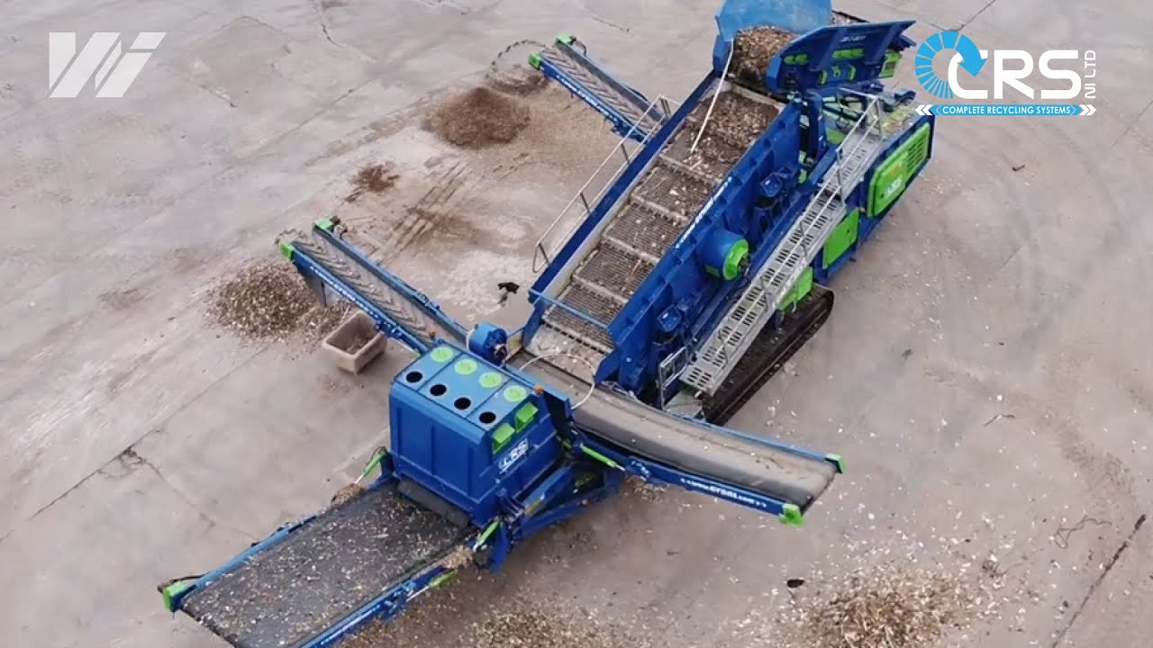 CRS Mobile Tracked Fines Screen System