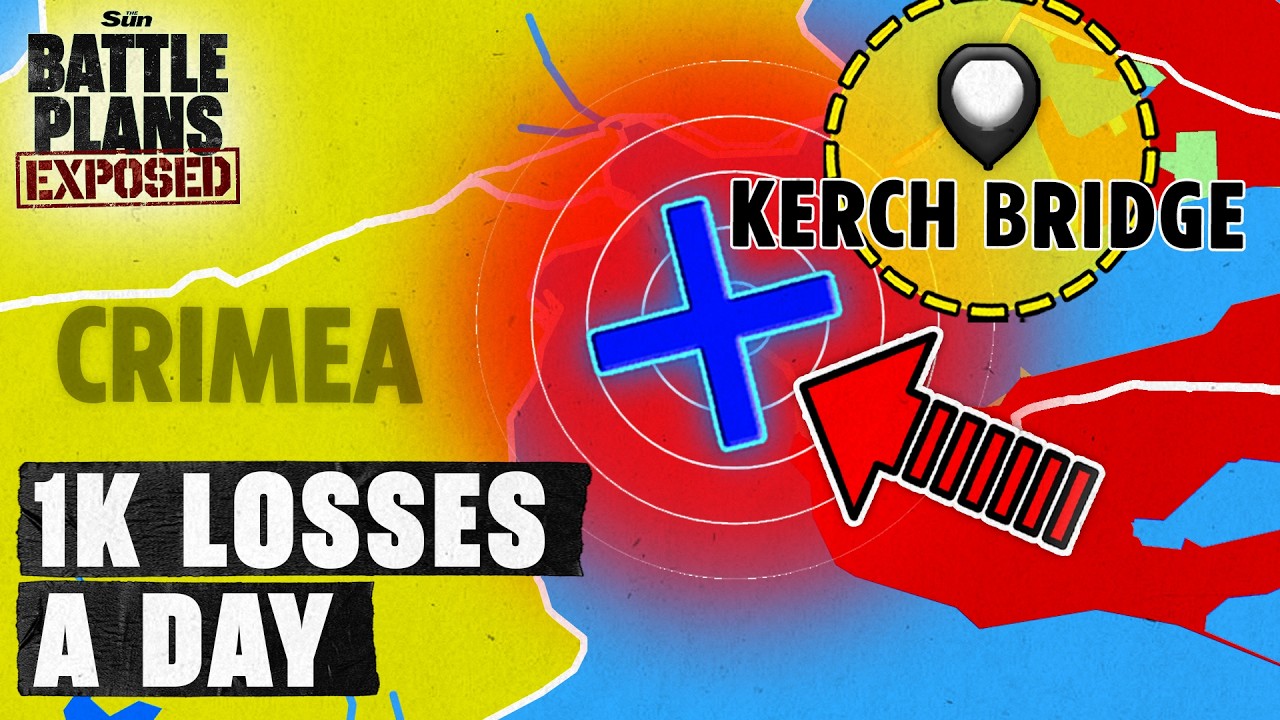 EXPOSED: Crimea cut off as Putin&rsquo;s symbolic bridge is now target number one | Battle Plans