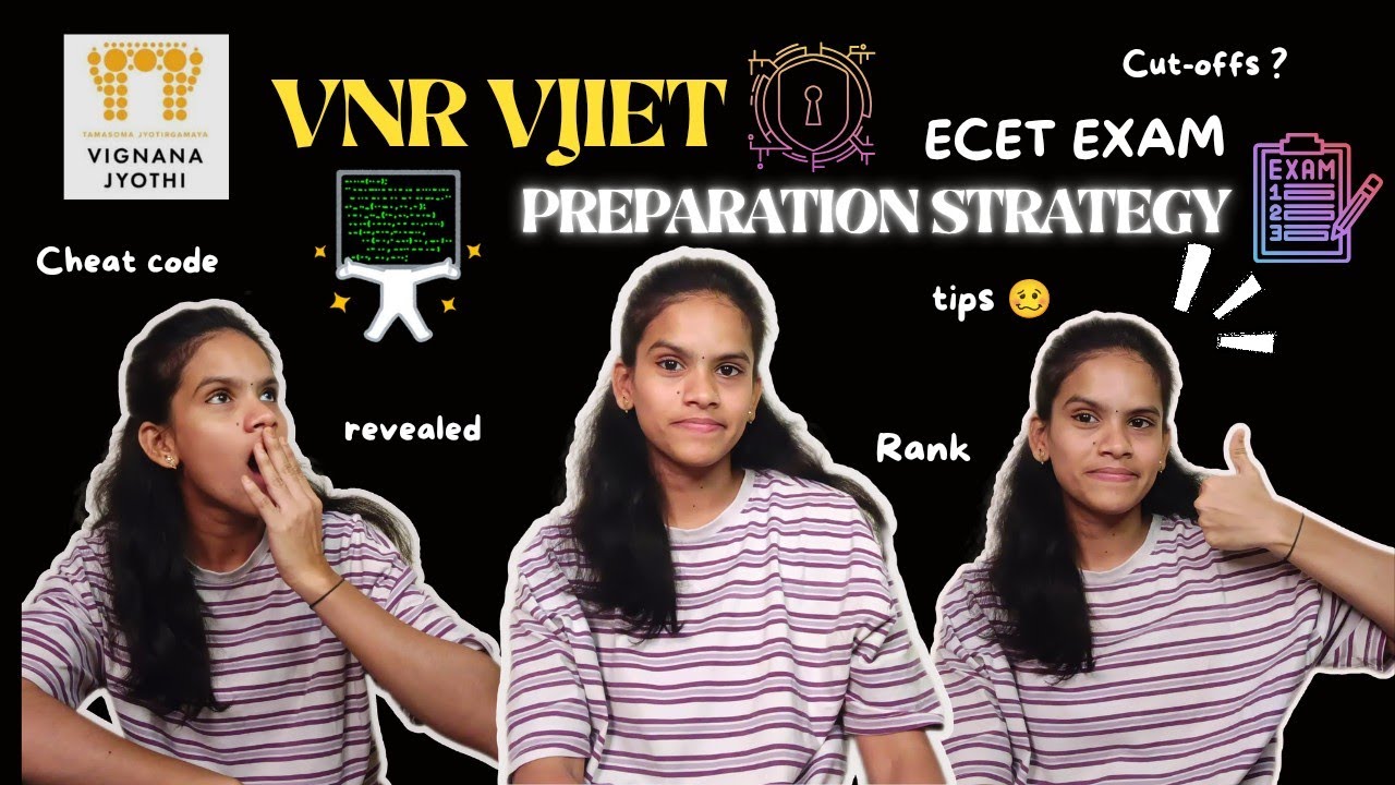 Подробная стратегия подготовки к экзамену ECET для поступления в VNR VJIET (пошаговое руководство...