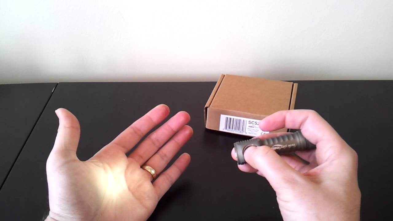 Zebralight SC52 (XM-L, 1xAA/14500) flashlight review, by selfbuilt
