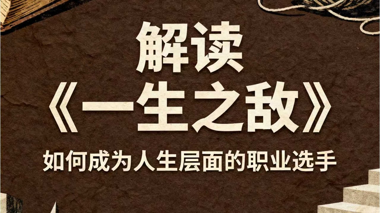 《一生之敌》：重启人生的答案是，成为职业选手