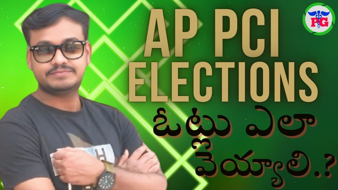 Latest AP PCI Elections, Nominations, Voting Process 2025 #PharmaGuideRadhaKrishna