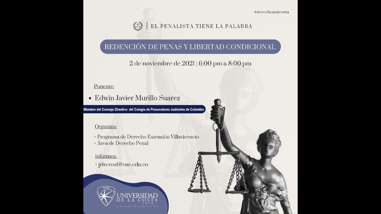 Redención de penas y libertad condicional