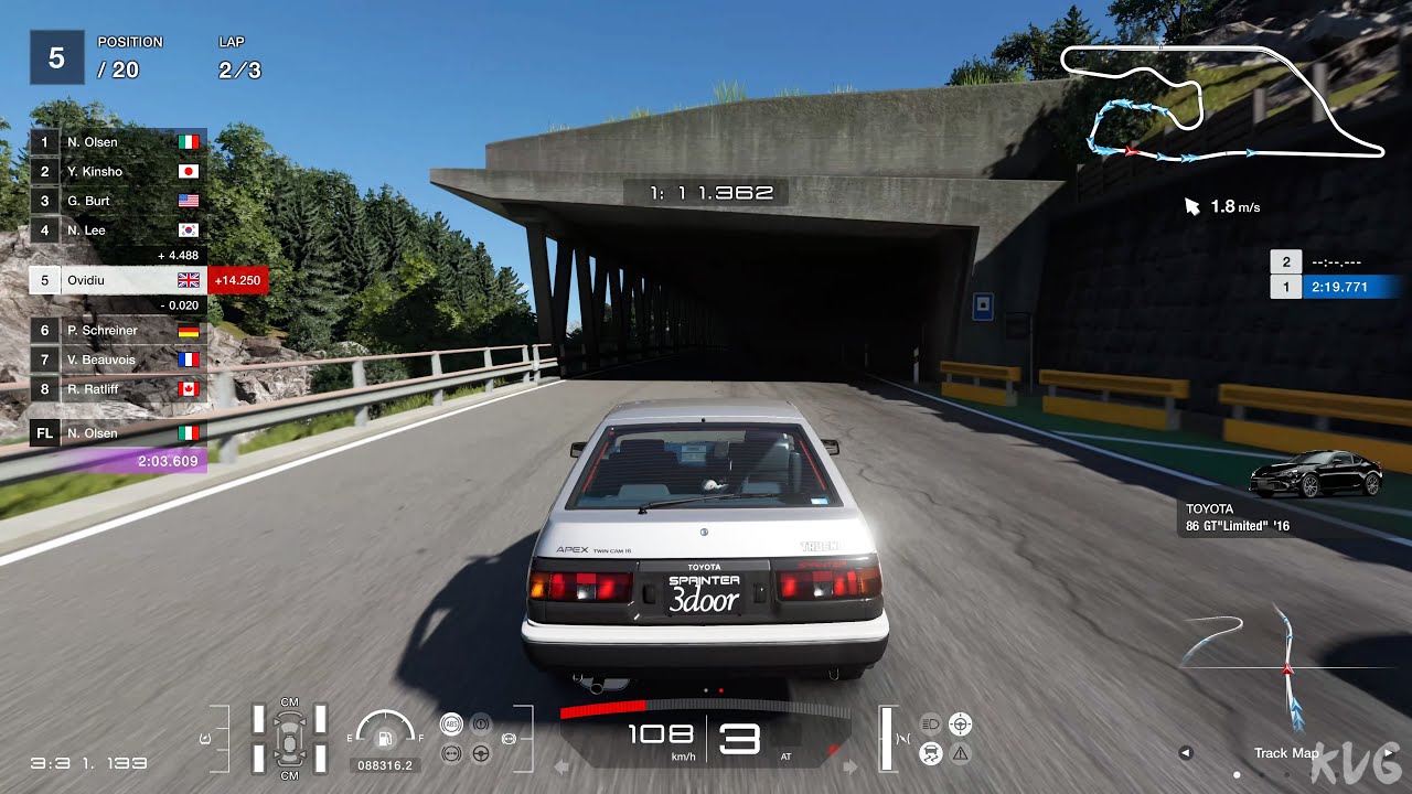 Gran Turismo 7 - Toyota Sprinter Trueno 1600GT Apex (AE86) 1983 - Gameplay (PS5 UHD) [4K60FPS]