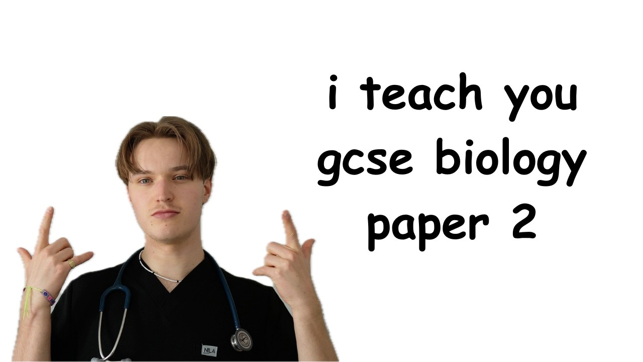 (весь курс биологии GCSE, часть 2, преподавал студент-медик)