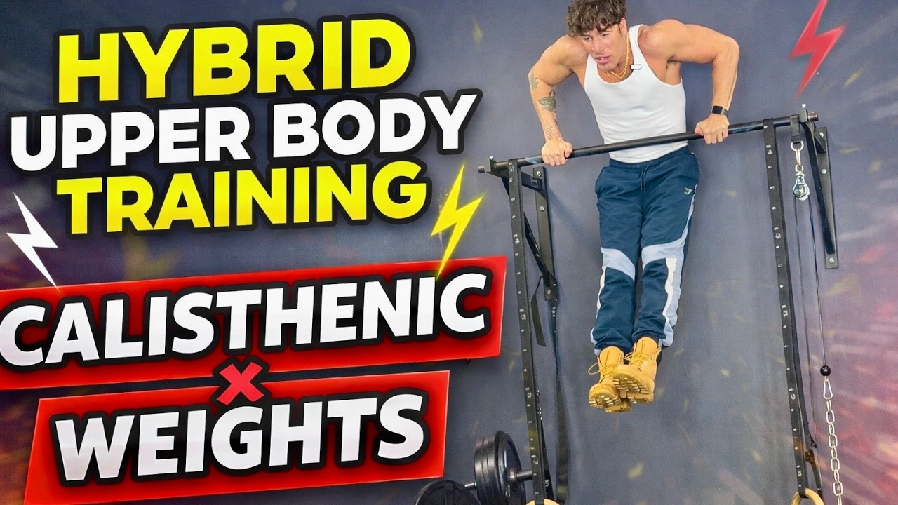 Upper Body Hybrid Training | Week 1 Day 2 Weighted Calisthenic Competition Prep