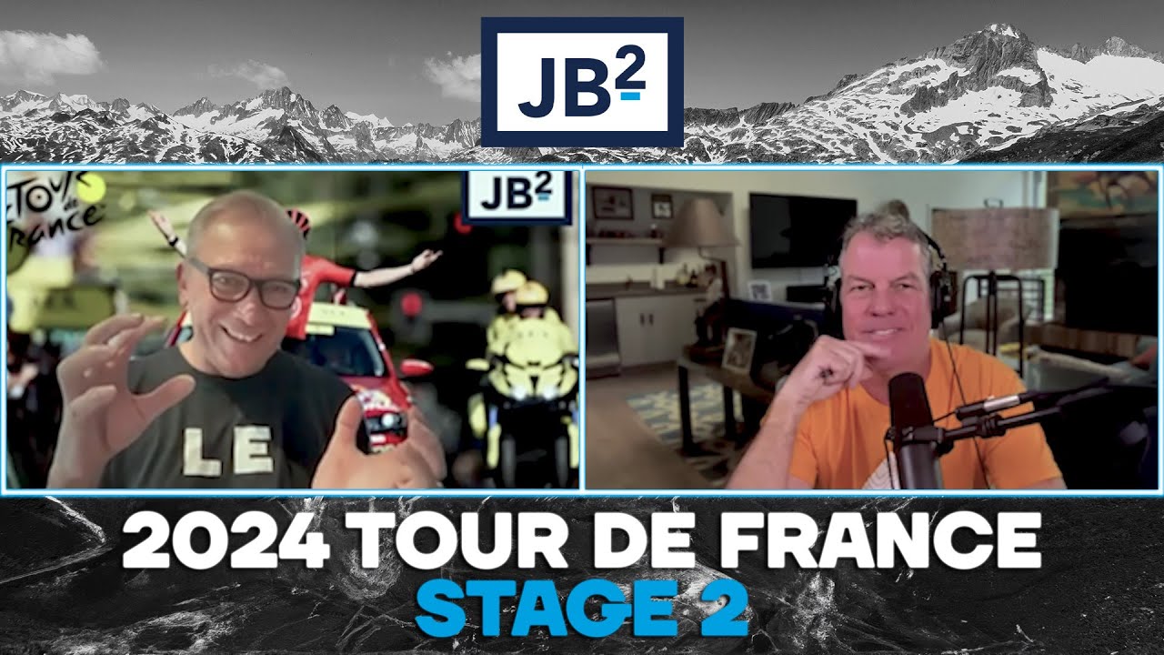 The Showdown Between Pogačar and Vingegaard Begins | Tour de France 2024 Stage 2 | JB2