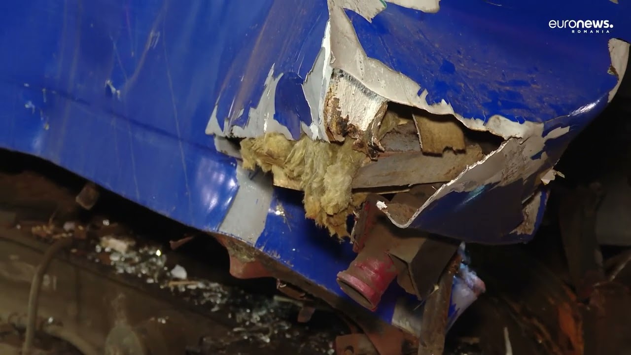 Accident feroviar în Galați. Conductorul trenului a murit. Viteza la impact a ajuns la 73 km/oră