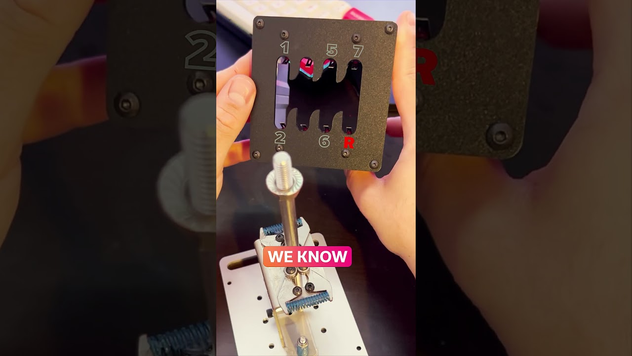 How This Shifter Works 🕹️ #shorts #simracing #diy