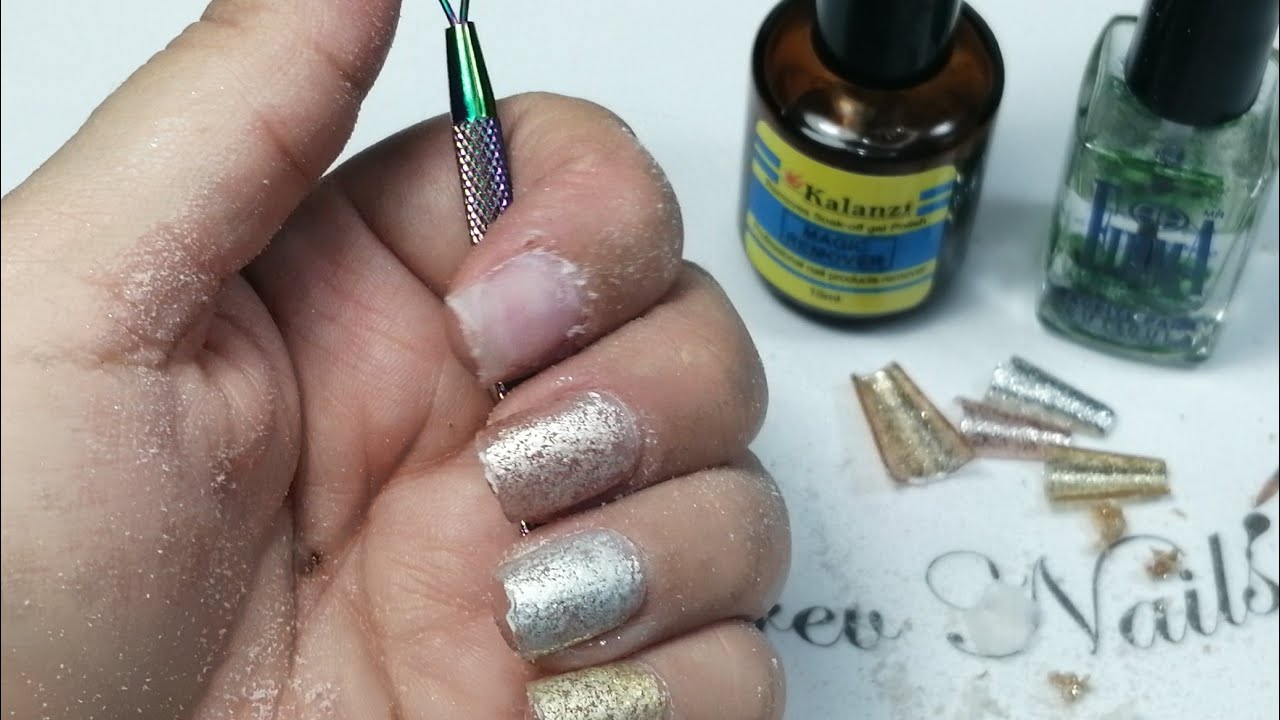COMO RETIRAR UÑAS SOFT GEL O PRESS ON PASO A PASO