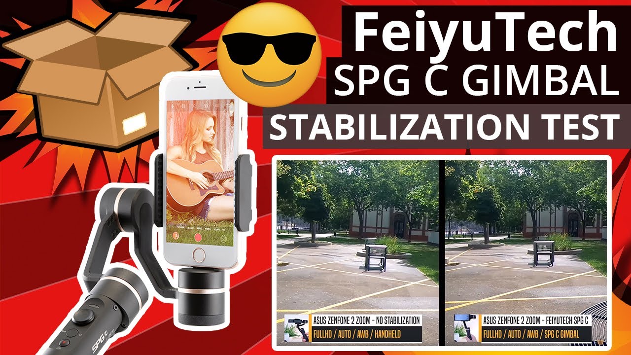 Best smartphone gimbal under $150 - Feiyu Tech SPG C gimbal stabilizer TEST