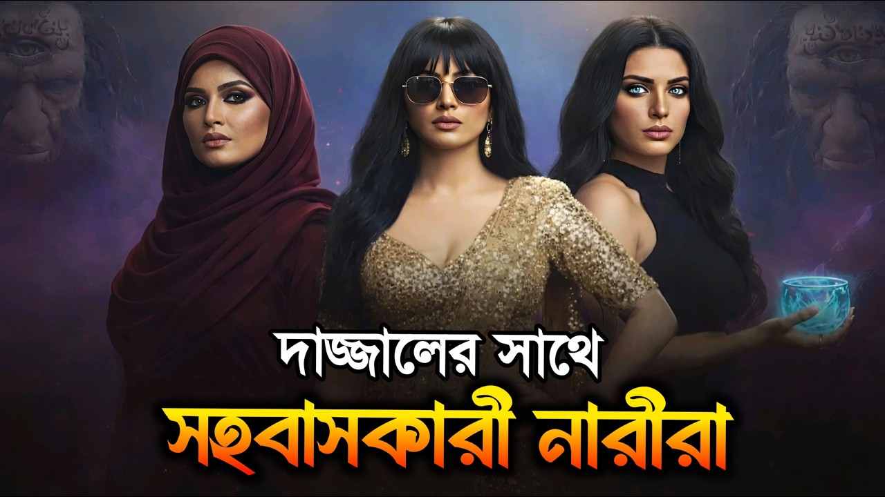 🔥দাজ্জালের সাথে সহবাসকারী নারী কারা? Real story of dajjal | dajjal fitna | women | qiyamat | dajjal 