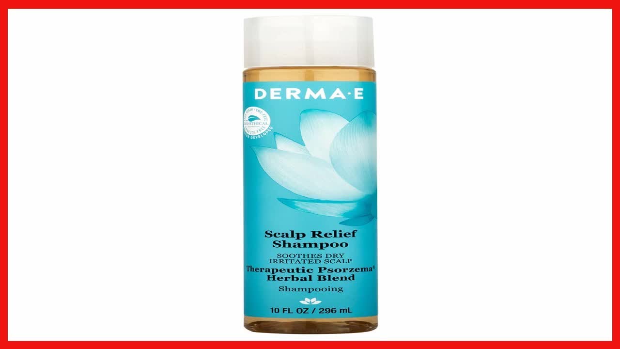 Great product -  DERMA E Scalp Relief Shampoo with Psorzema Herbal Blend &ndash; All Natural Scalp Treatme