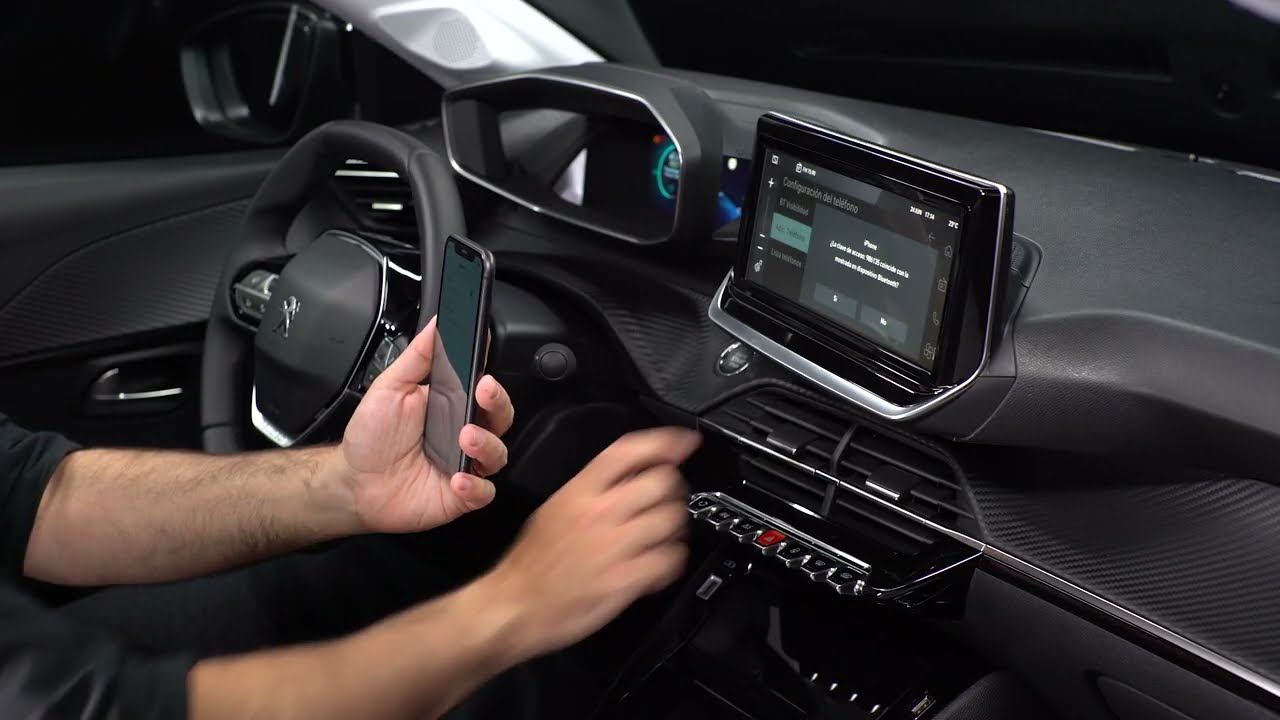 Espejado Android Auto y Apple Carplay (vía wireless) - Central Multimedia Táctil | Peugeot 208