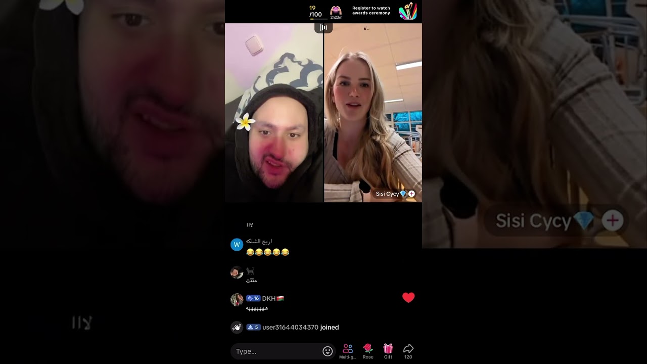 لايف سند قطيشات فعاليات مع صاحبه